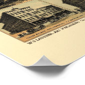 Poster Carte panoramique Wilimantic CT - 1882 (Coin)