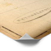 Poster Carte Pays-Bas par Arrowsmith (Coin)