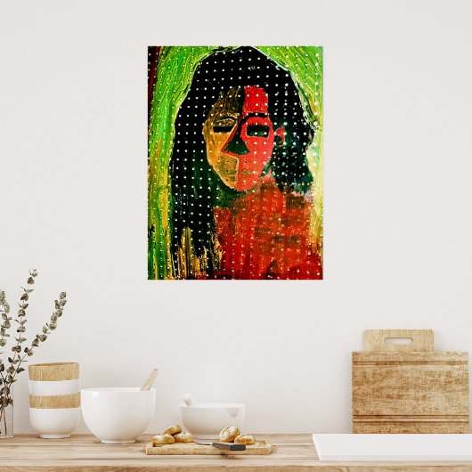 Poster Carte PEG PRE DREAD (Cuisine)