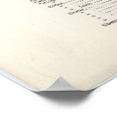 Poster Carte Père Noël Cruz California 1892 (Coin)