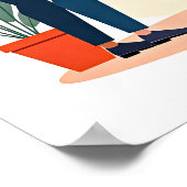 Poster Carte personnalisée - Collègues d'adieu (Coin)