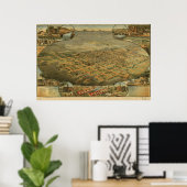 Poster Carte Phoenix (Bureau à domicile)