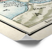 Poster Carte politique de l'Europe (1916) (Coin)