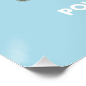 Poster Carte politique du Danemark (Coin)