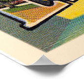 Poster Carte postale aux grandes lettres de Fort Lauderda (Coin)