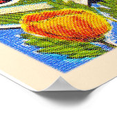 Poster Carte postale aux grandes lettres de Sacramento Ca (Coin)