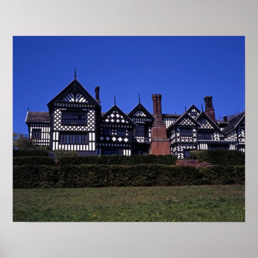 Poster Carte postale Bramall Hall Cheshire (Devant)