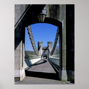 Poster Carte postale Conwy North Wales