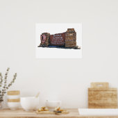 Poster carte postale du parc national bryce canyon (Cuisine)