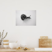 Poster Carte postale escargot (Cuisine)