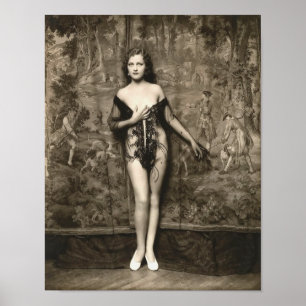 Poster Carte postale française du début des années 1900