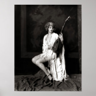 Poster Carte postale française du début des années 1900