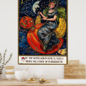 Poster Carte postale Halloween vintage (Cuisine)