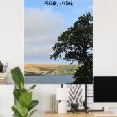 Poster Carte postale irlandaise (Bureau à domicile)