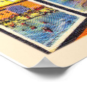 Poster Carte postale Long Beach California CA (Coin)