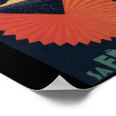 Poster Carte postale Menton Sa Fete de Nuit Côte d'Azur (Coin)