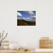 Poster Carte postale Moel y Gamelin Llangollen Wales (Cuisine)