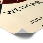 Poster Carte postale pour l'exposition Bauhaus de Kandins (Coin)