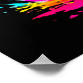 Poster Carte postale Rainbow Unicorn (Coin)