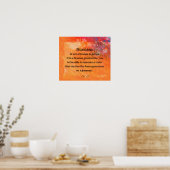 Poster Carte postale Repas 3 Sq (Cuisine)