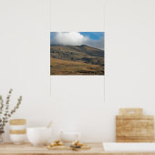 Poster Carte postale Snowden North Wales (Cuisine)