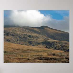 Poster Carte postale Snowden North Wales