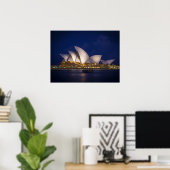 Poster Carte postale Sydney Australia Opera House Holiday (Bureau à domicile)