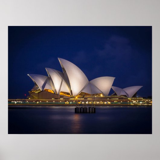 Poster Carte postale Sydney Australia Opera House Holiday (Devant)