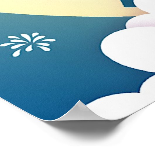 Poster Carte postale Tanabata Cowherd et Weaver Girl Butt (Coin)