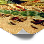 Poster Carte postale vintage parisienne (Coin)