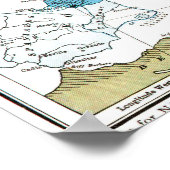 Poster Carte raciale de l'Europe (Coin)