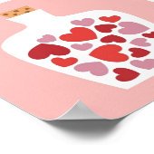 Poster Carte Saint Valentin (Coin)
