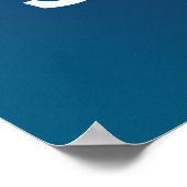 Poster Carte San luis obispo California (Coin)