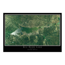 Carte satellite Big Bear Lake California