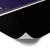 Poster Carte satellite des îles Vierges St Thomas et St J (Coin)