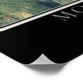 Poster Carte satellite du Monument national du Mont Saint (Coin)