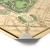 Poster Carte Sec 10 Brooklyn (Coin)