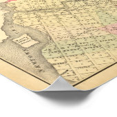 Poster Carte Sec 4 Brooklyn (Coin)