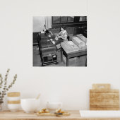 Poster Carte Shuffler : 1937 (Cuisine)