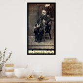 Poster Carte signée du général Winfield Scott 1858 (Cuisine)