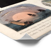 Poster Carte solaire vintage (Coin)