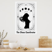 Poster Carte Tarot Art Céleste Astrologie de la cuisine m (Cuisine)