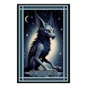 Poster Carte Tarot Chupacabra (Devant)