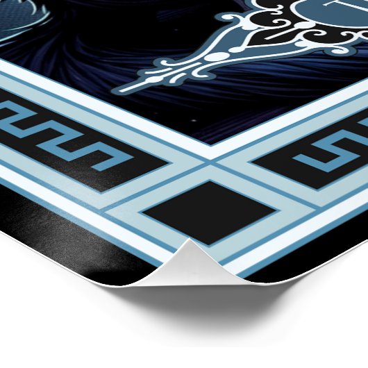 Poster Carte Tarot Chupacabra (Coin)