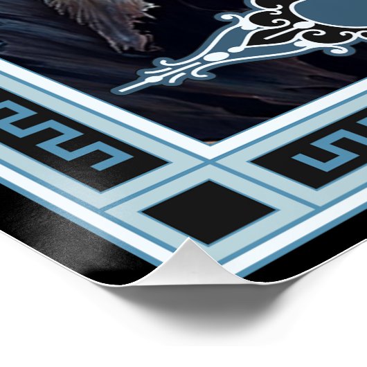 Poster Carte Tarot Zombie (Coin)