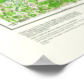 Poster Carte topo Sherman TX (Coin)