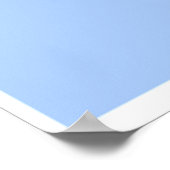 Poster Carte topographique de Montserrat dans la mer des  (Coin)