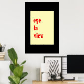 Poster Carte U LUV (Bureau à domicile)