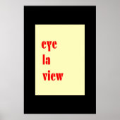 Poster Carte U LUV (Devant)