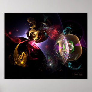 Poster Carte universelle (20x16)